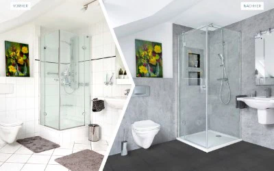 Schnelle Badsanierung ©HSK