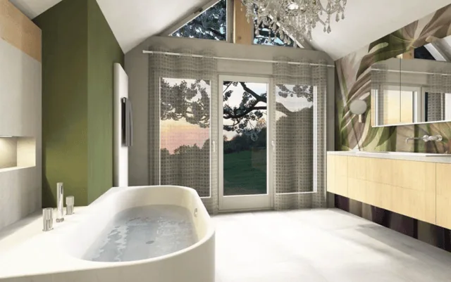 Bad-Renovierung ohne Fugen